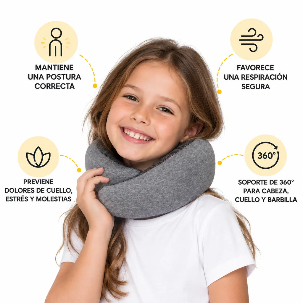 Almohada de Viaje Abrazo para Niños