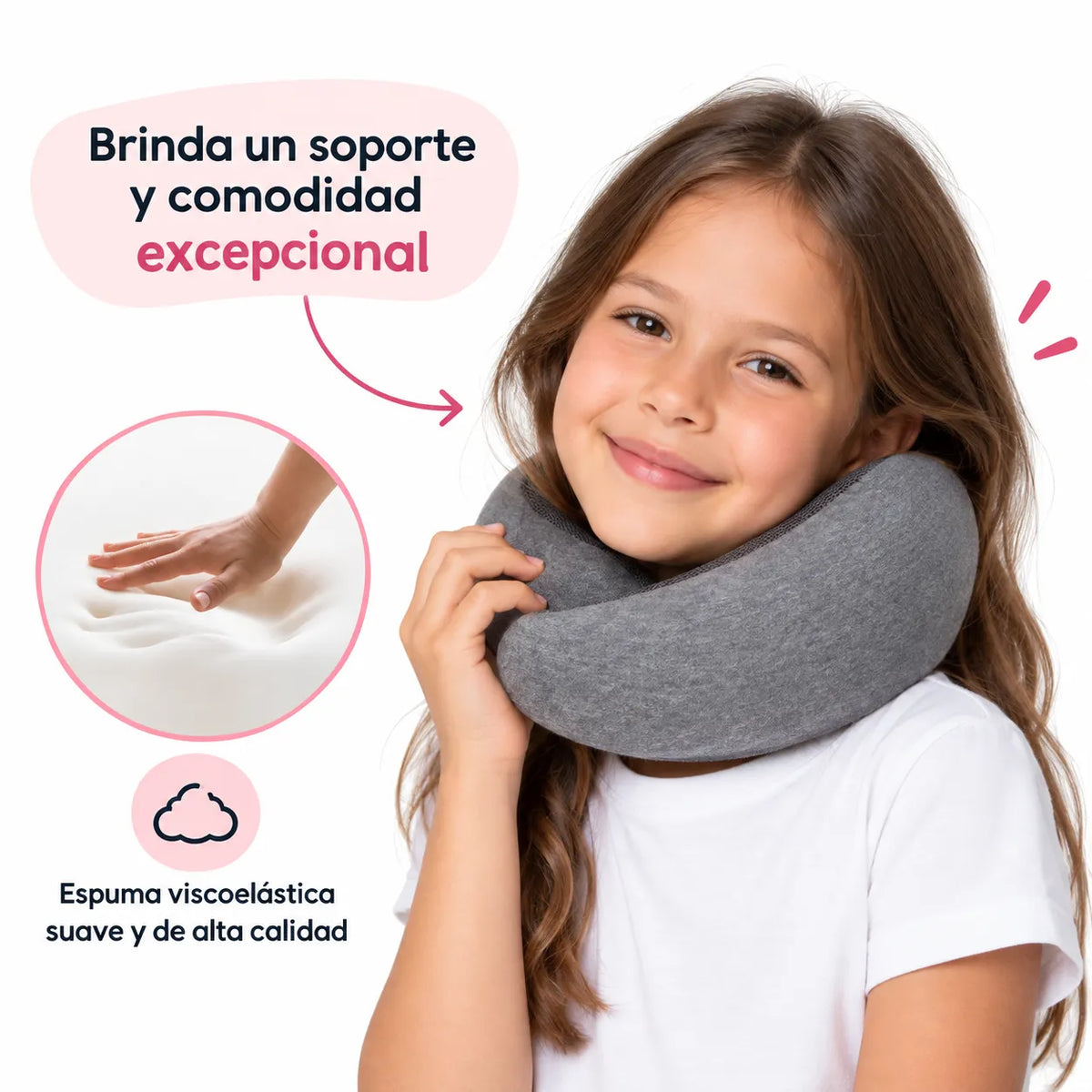 Almohada de Viaje Abrazo para Niños