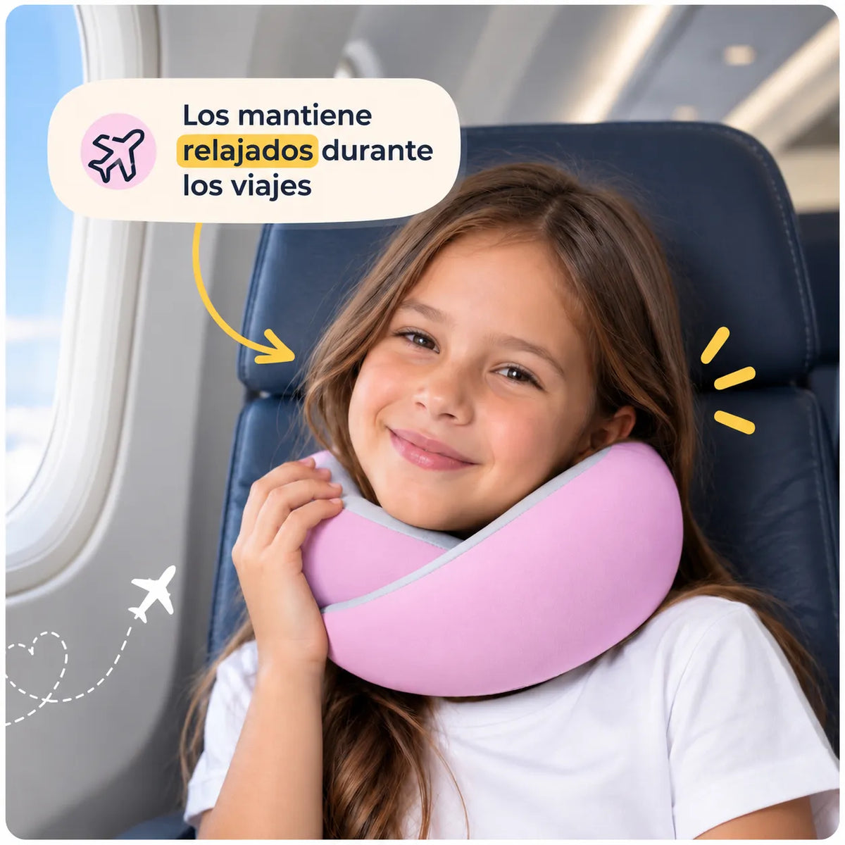 Almohada de Viaje Abrazo para Niños