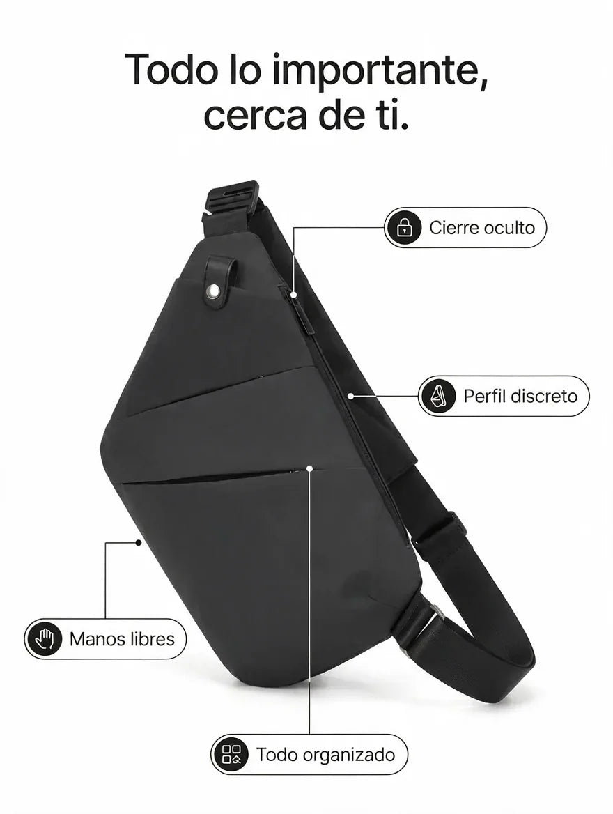 SOSIEGO - Bandolera para Diario Sosiego by Viarela